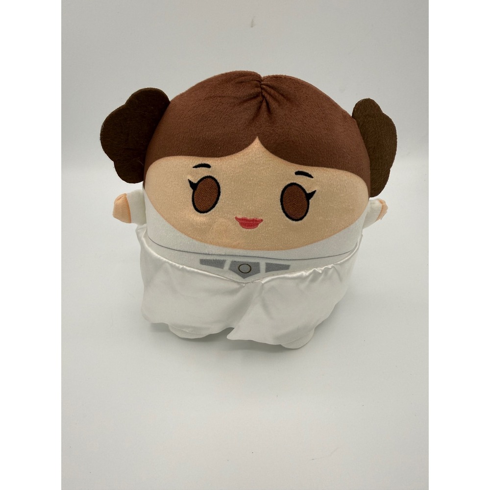 Mattel Star Wars Princess Leia Plush Stylized Stuffed Toy HFT51 2022 White Brown